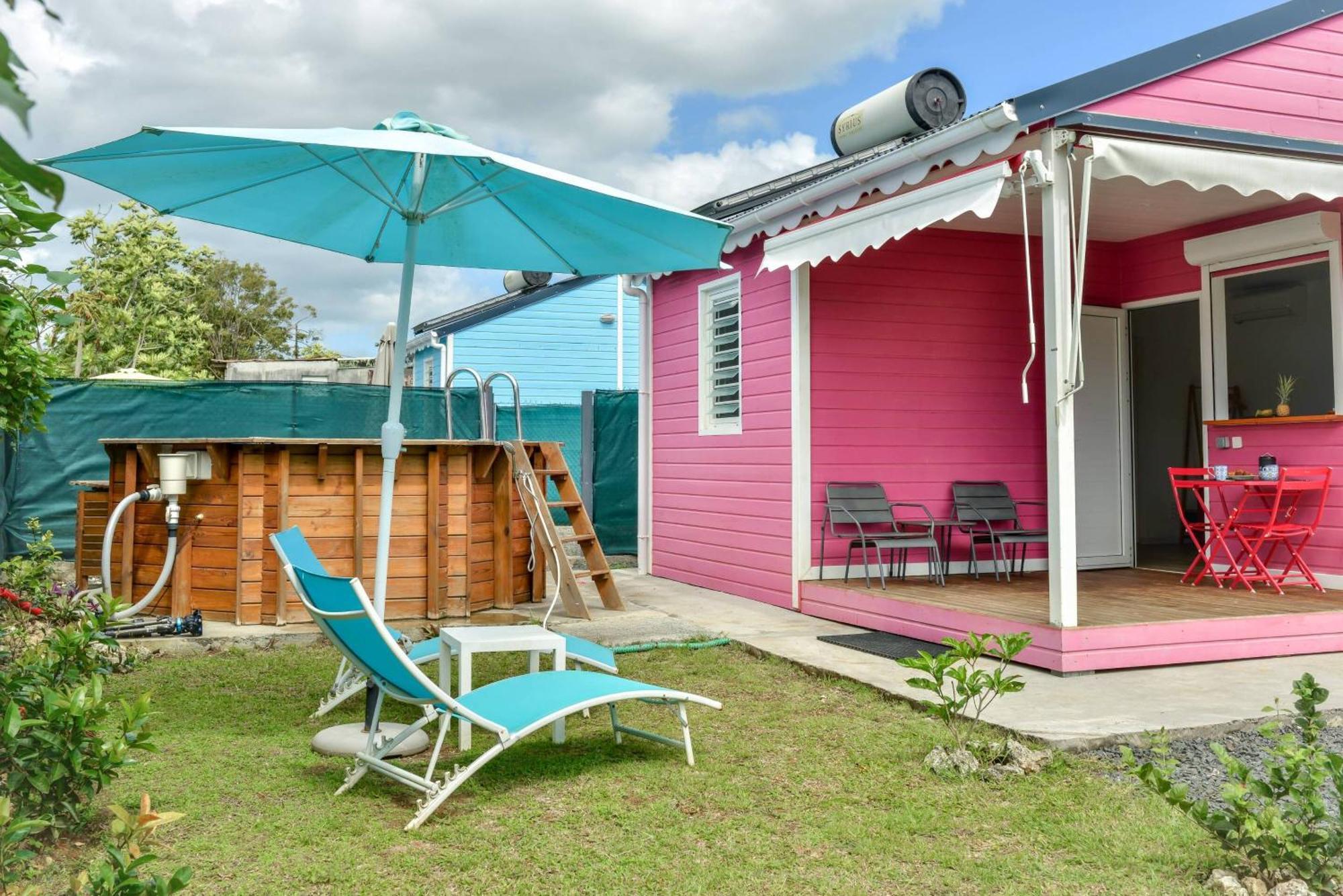 Les Jardins De Chantilly -Bungalows 4 Etoiles Avec Jardins Et Piscines Privees Baie Mahault Eksteriør billede